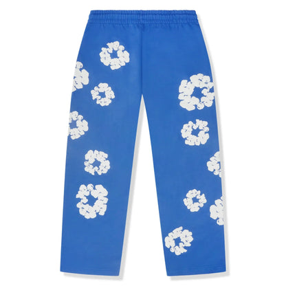 Denim Tears The Cotton Wreath Baggy Blue Sweatpants