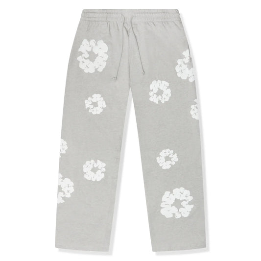 Denim Tears The Cotton Wreath Baggy Grey Sweatpants
