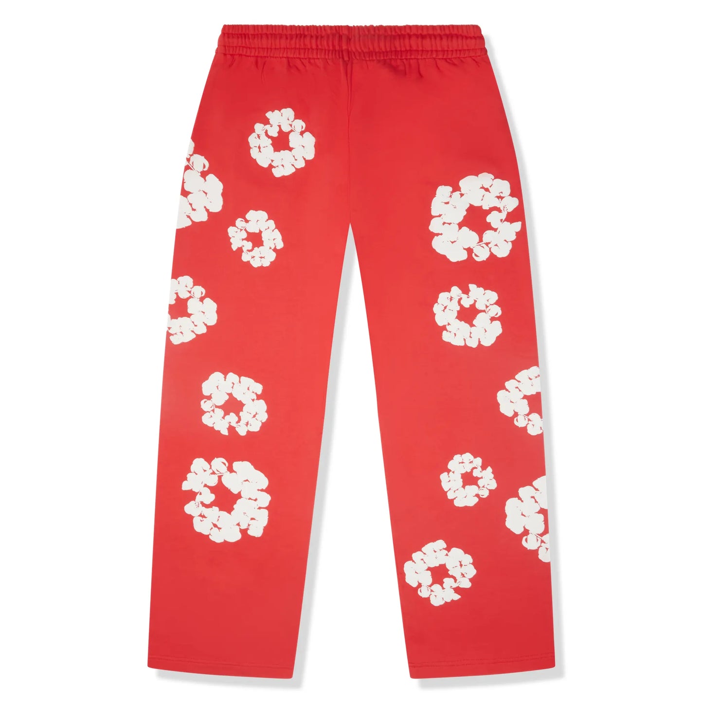 Denim Tears The Cotton Wreath Baggy Red Sweatpants