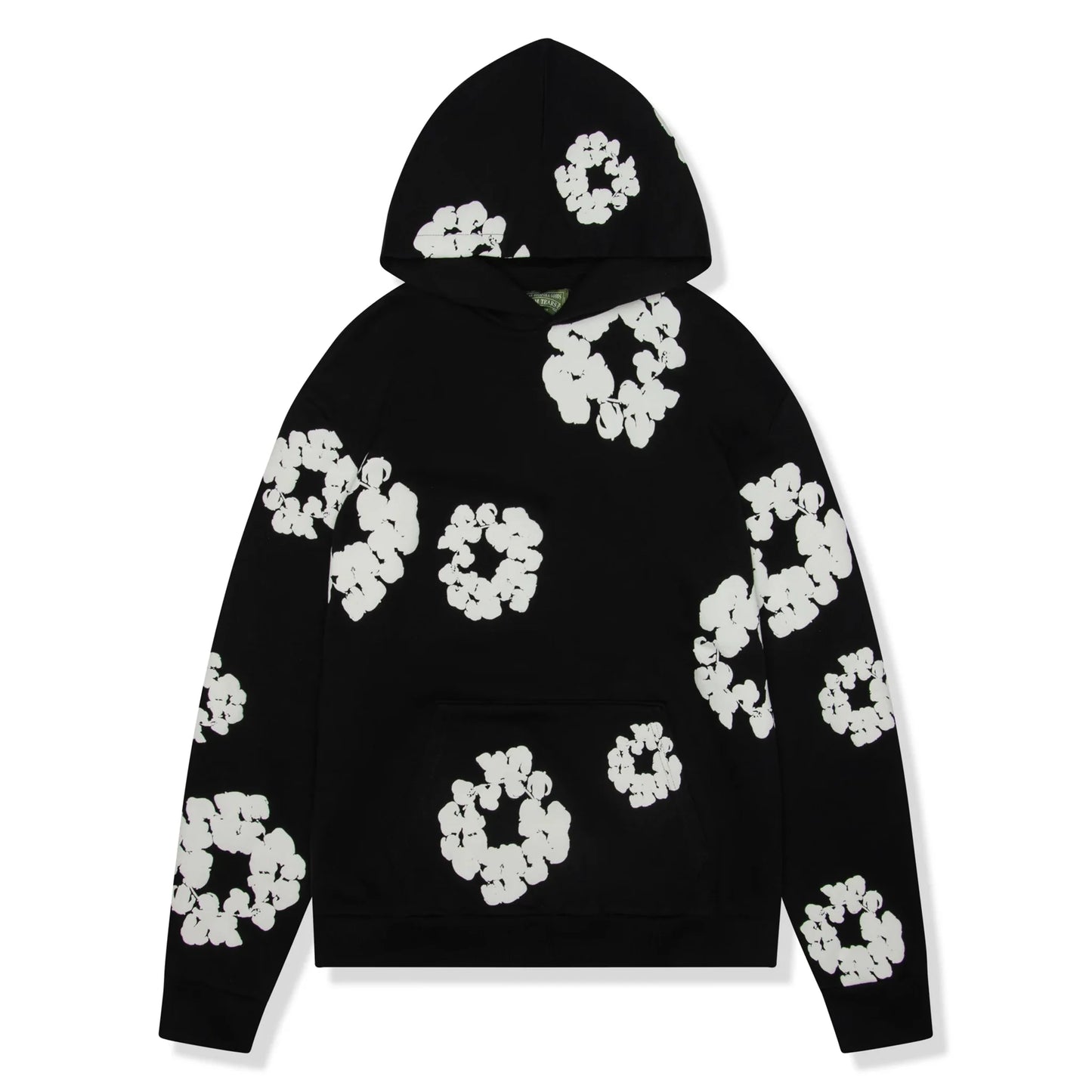 Denim Tears The Cotton Wreath Black Hoodie