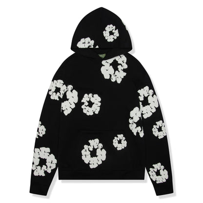 Denim Tears The Cotton Wreath Black Hoodie