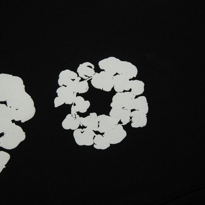 Denim Tears The Cotton Wreath Black Hoodie