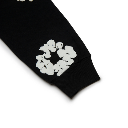 Denim Tears The Cotton Wreath Black Hoodie