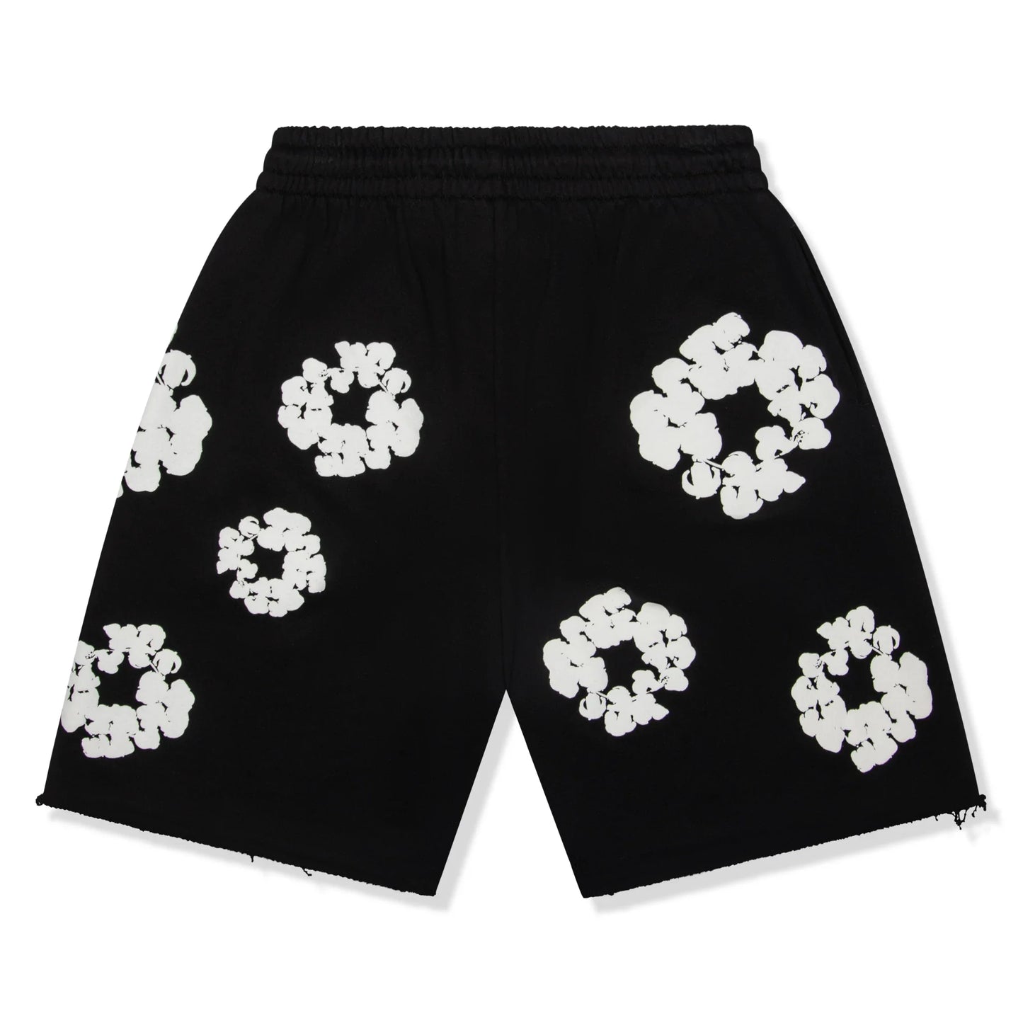 Denim Tears The Cotton Wreath Black Shorts