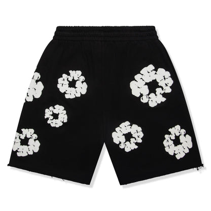 Denim Tears The Cotton Wreath Black Shorts