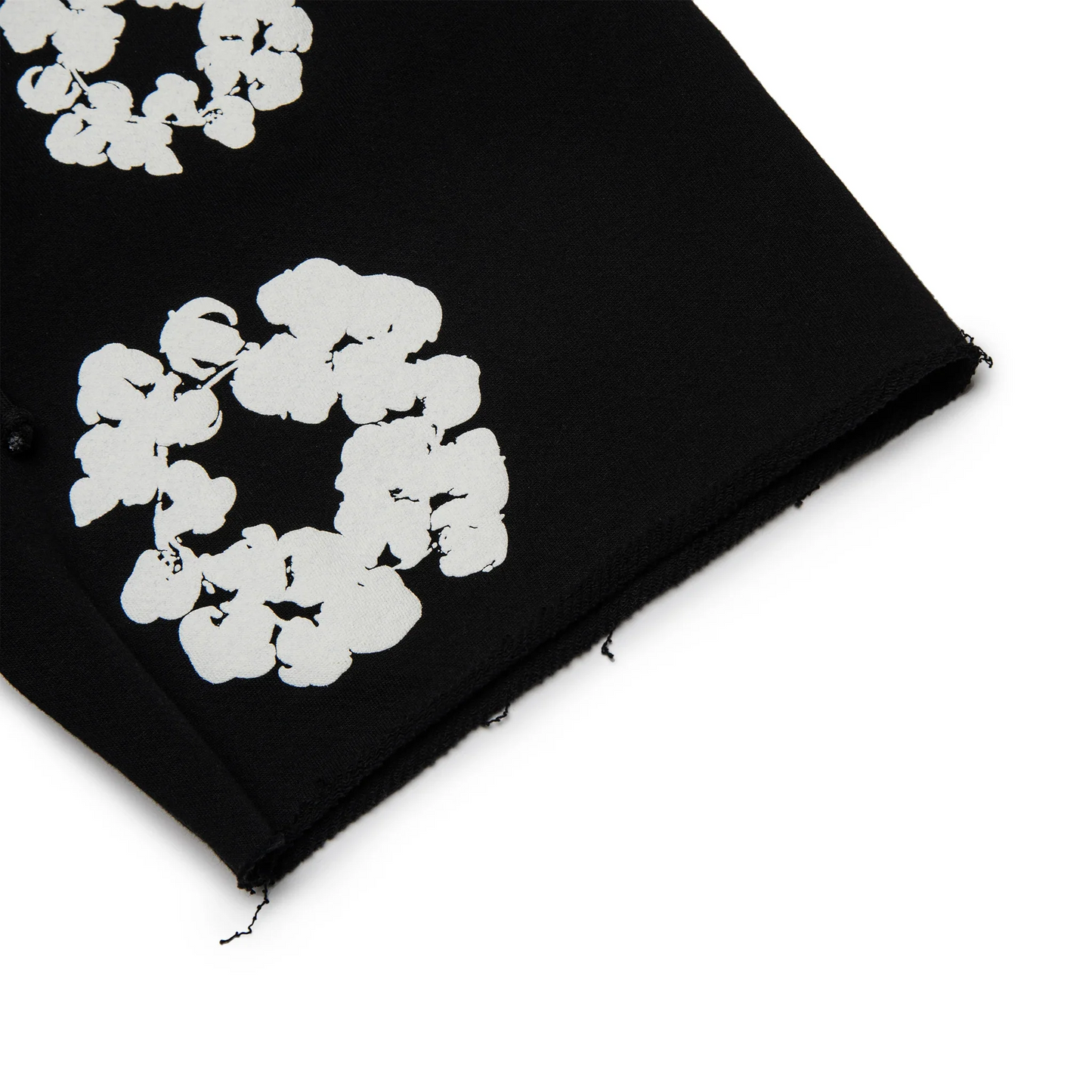 Denim Tears The Cotton Wreath Black Shorts