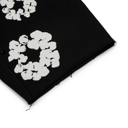 Denim Tears The Cotton Wreath Black Shorts