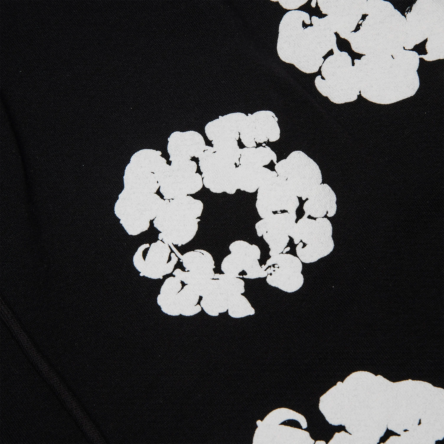 Denim Tears The Cotton Wreath Black Shorts