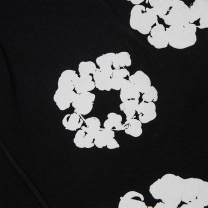 Denim Tears The Cotton Wreath Black Shorts