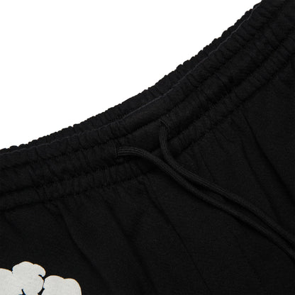 Denim Tears The Cotton Wreath Black Shorts