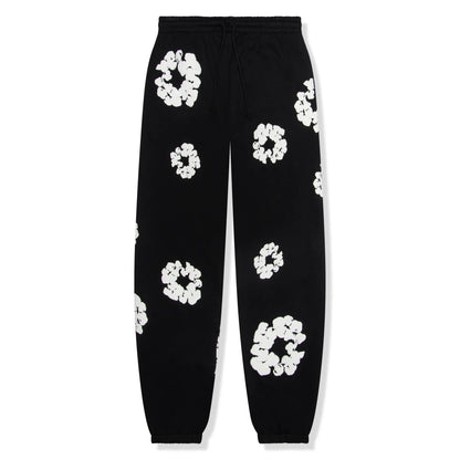 Denim Tears The Cotton Wreath Black Sweatpants