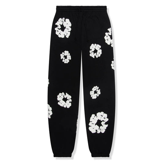 Denim Tears The Cotton Wreath Black Sweatpants