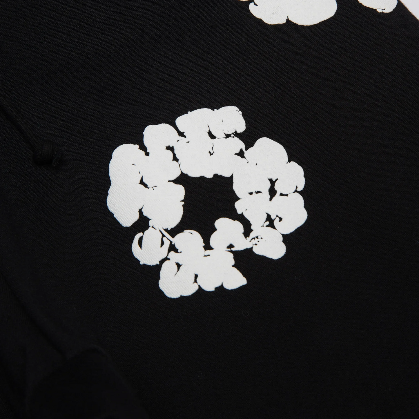 Denim Tears The Cotton Wreath Black Sweatpants