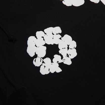 Denim Tears The Cotton Wreath Black Sweatpants