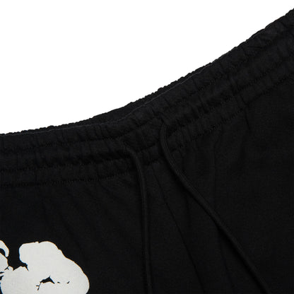 Denim Tears The Cotton Wreath Black Sweatpants