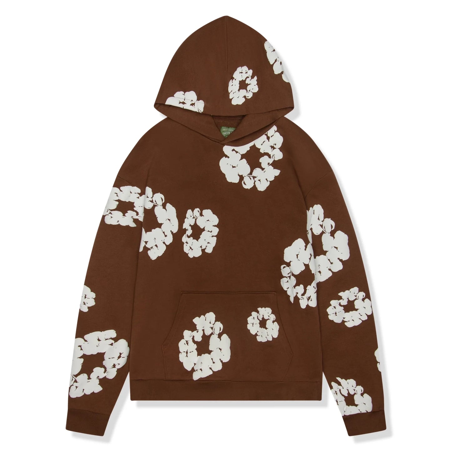 Denim Tears The Cotton Wreath Brown Hoodie