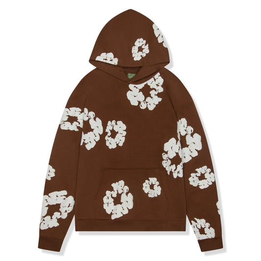 Denim Tears The Cotton Wreath Brown Hoodie