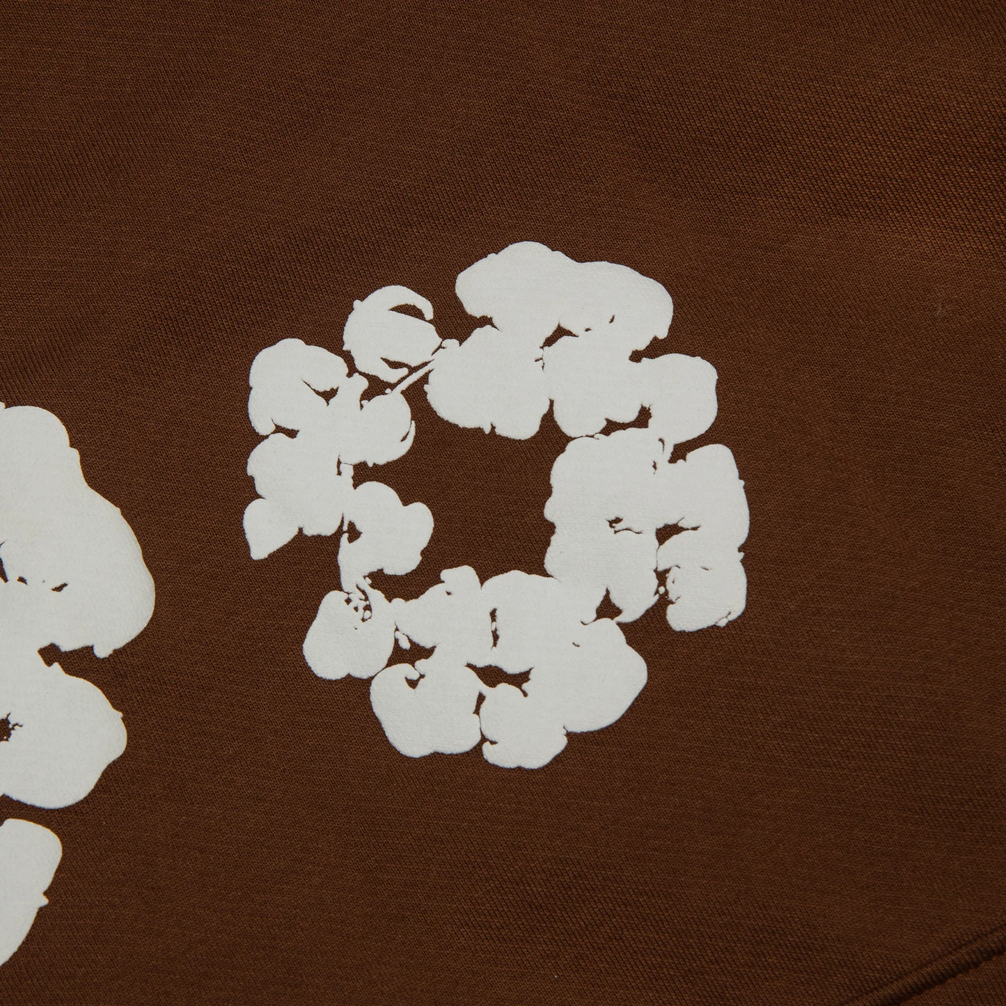 Denim Tears The Cotton Wreath Brown Hoodie