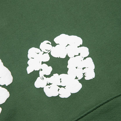 Denim Tears The Cotton Wreath Green Hoodie