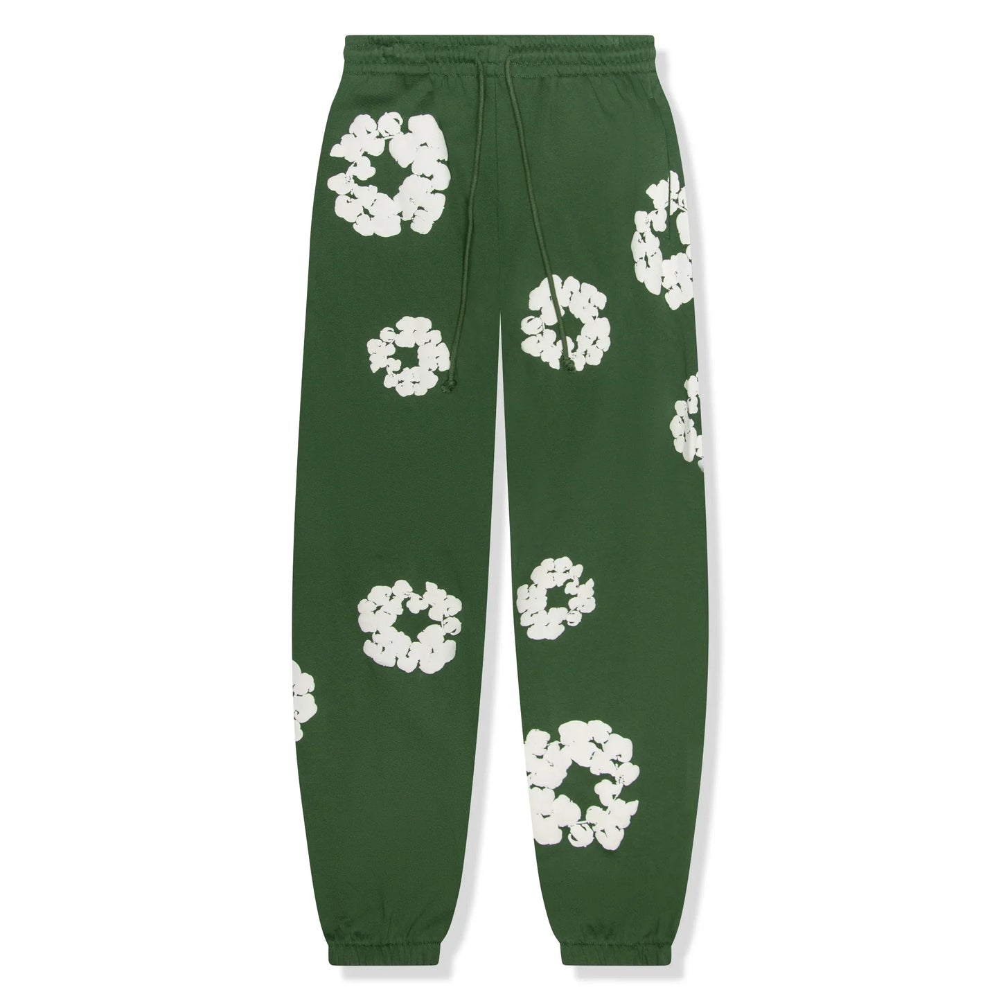 Denim Tears The Cotton Wreath Green Sweatpants