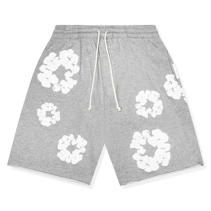 Denim Tears The Cotton Wreath Grey Shorts