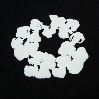 Denim Tears The Cotton Wreath Long-Sleeve Black T Shirt