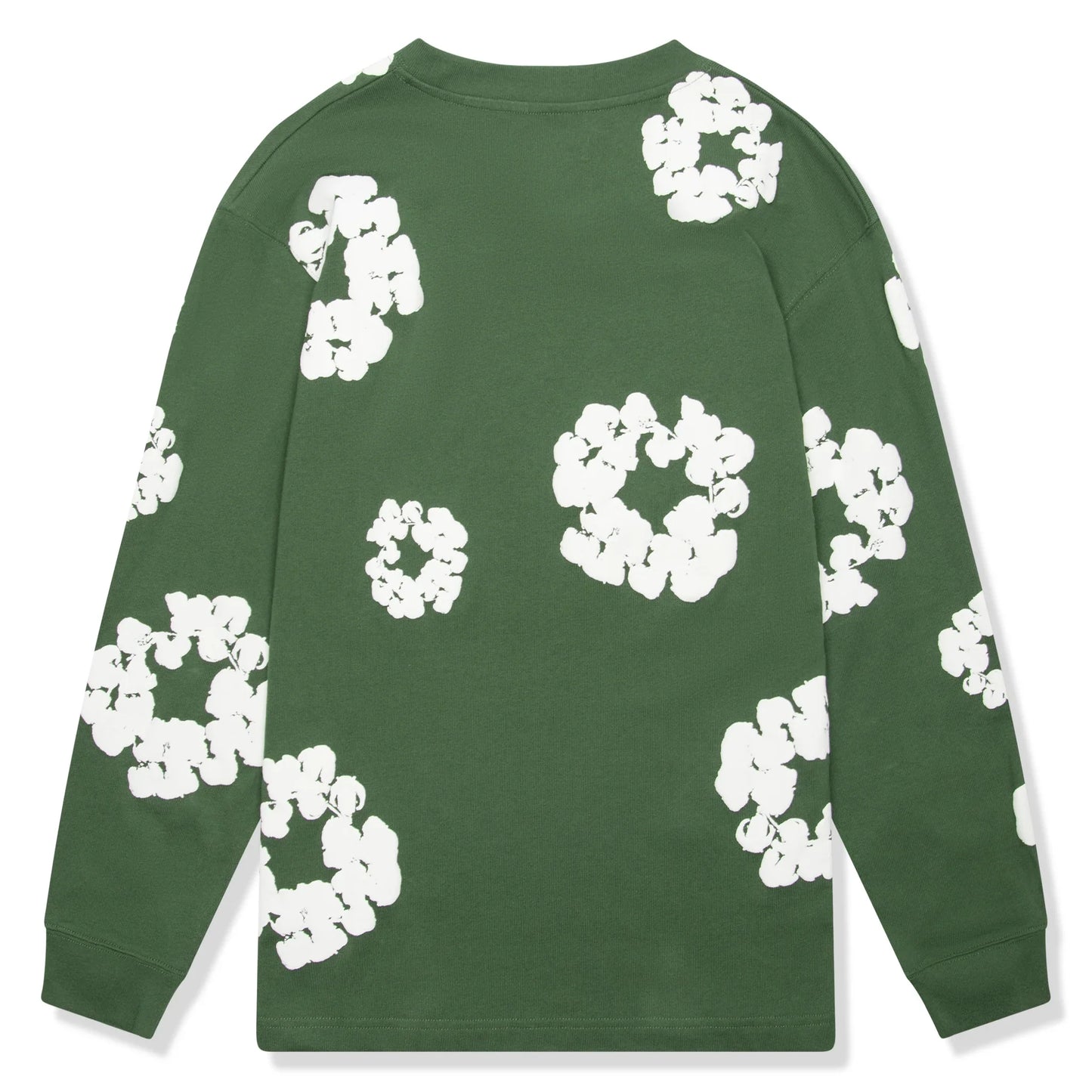 Denim Tears The Cotton Wreath Long-Sleeve Green T Shirt