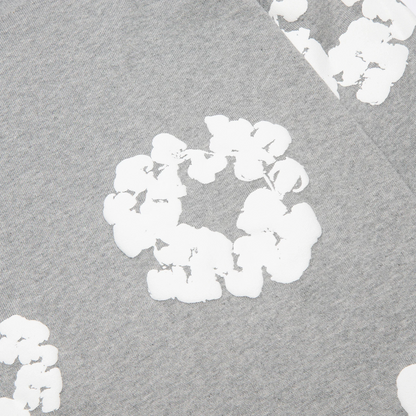 Denim Tears The Cotton Wreath Long-Sleeve Grey T Shirt