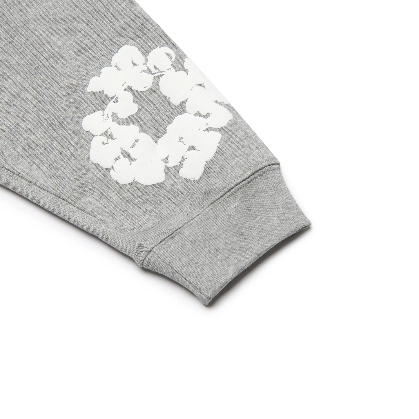 Denim Tears The Cotton Wreath Long-Sleeve Grey T Shirt