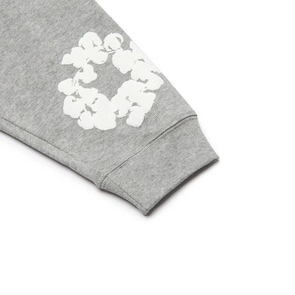 Denim Tears The Cotton Wreath Long-Sleeve Grey T Shirt