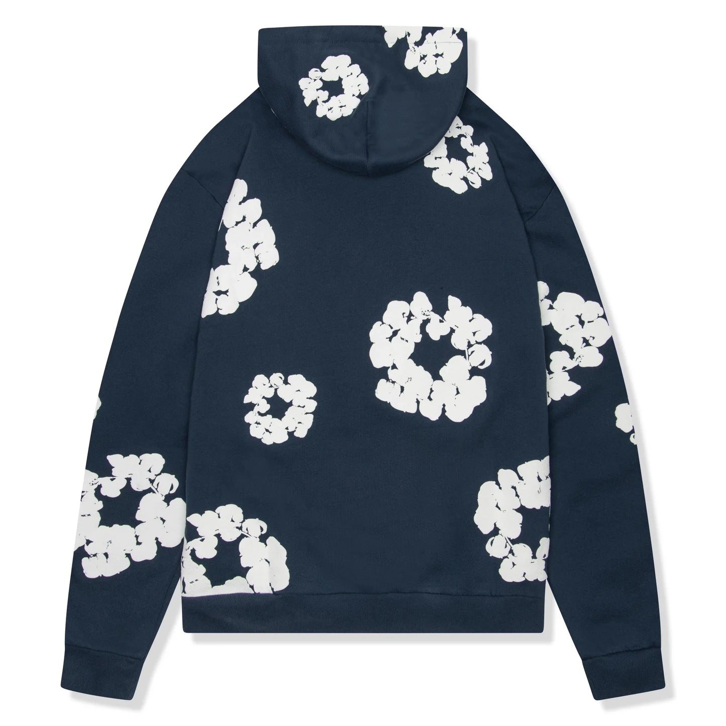 Denim Tears The Cotton Wreath Navy Hoodie
