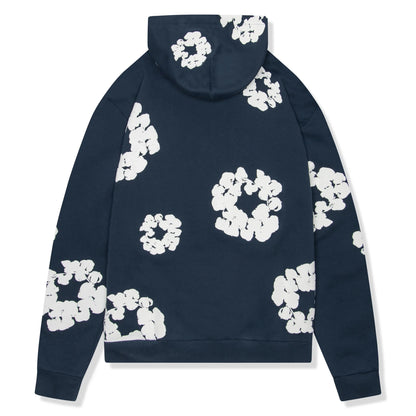 Denim Tears The Cotton Wreath Navy Hoodie