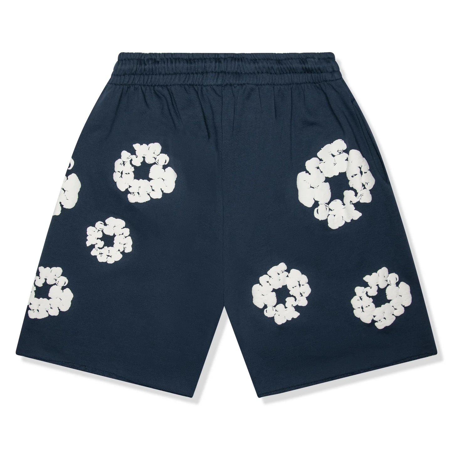 Denim Tears The Cotton Wreath Navy Shorts