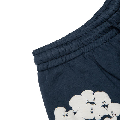 Denim Tears The Cotton Wreath Navy Shorts