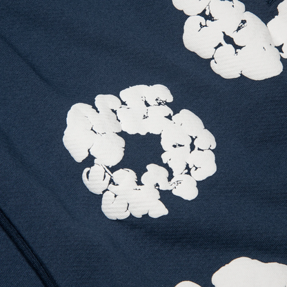 Denim Tears The Cotton Wreath Navy Shorts