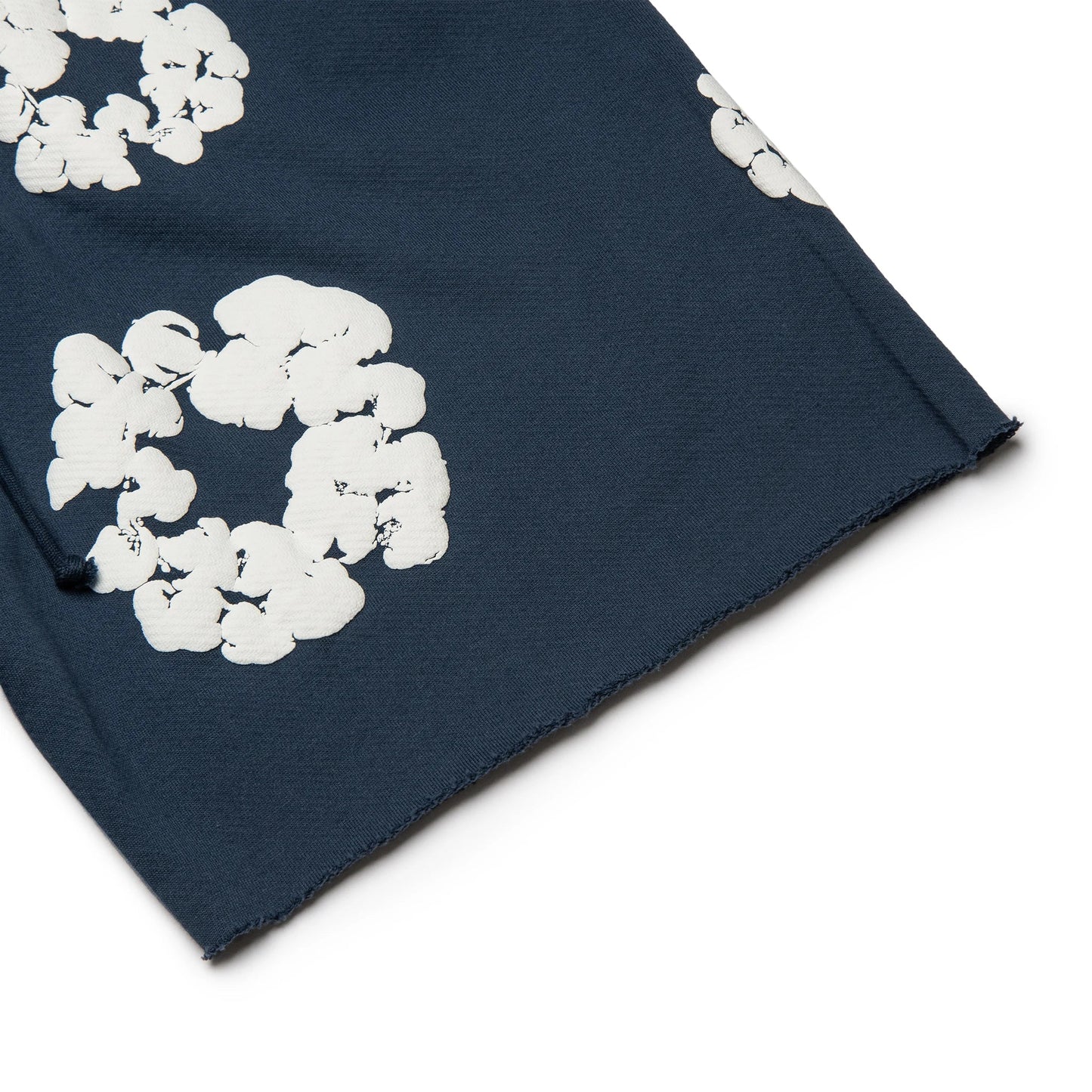 Denim Tears The Cotton Wreath Navy Shorts
