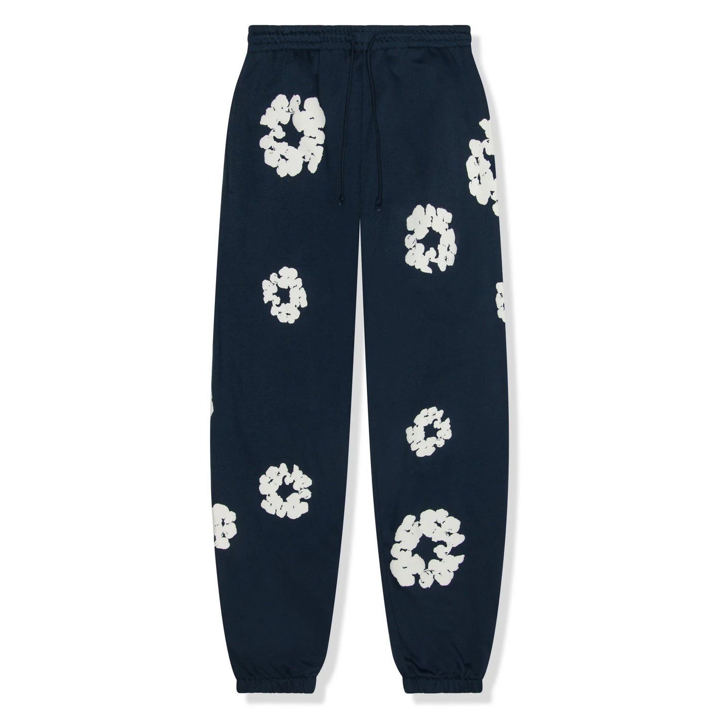 Denim Tears The Cotton Wreath Navy Sweatpants