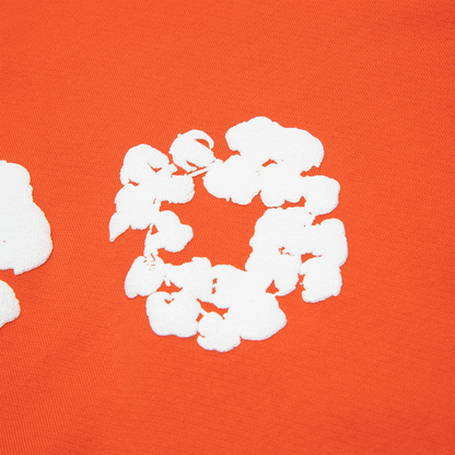 Denim Tears The Cotton Wreath Orange Hoodie