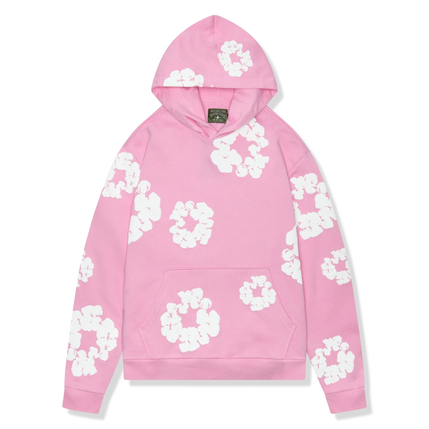 Denim Tears The Cotton Wreath Pink Hoodie