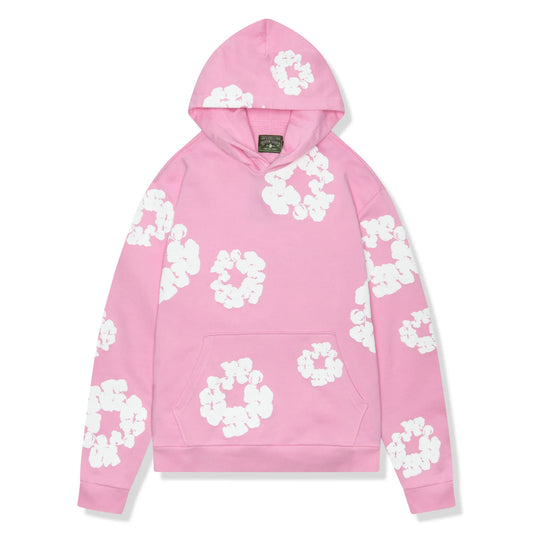 Denim Tears The Cotton Wreath Pink Hoodie