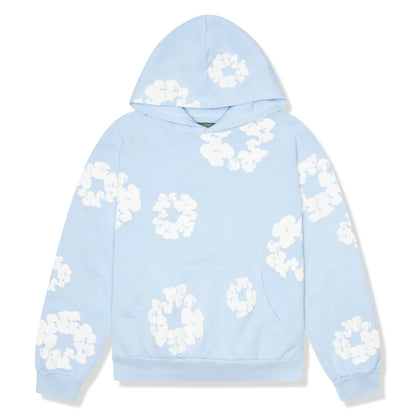 Denim Tears The Cotton Wreath Powder Blue Hoodie