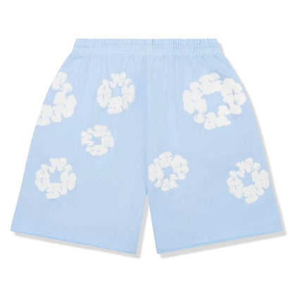 Denim Tears The Cotton Wreath Powder Blue Shorts