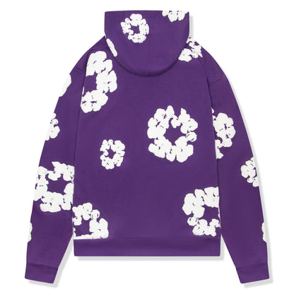 Denim Tears The Cotton Wreath Purple Hoodie