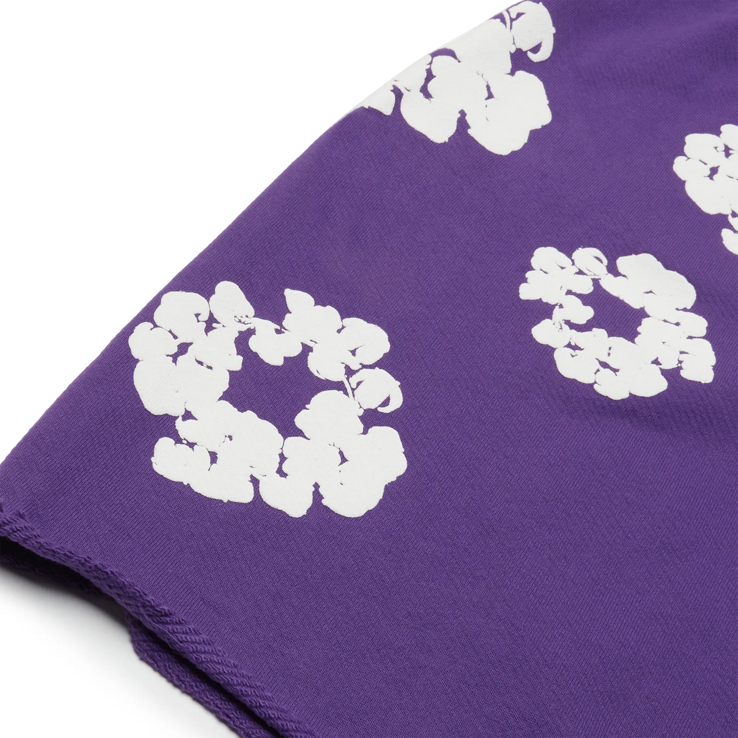 Denim Tears The Cotton Wreath Purple Shorts