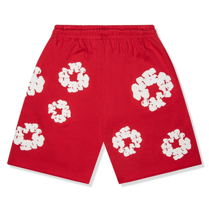 Denim Tears The Cotton Wreath Red Shorts