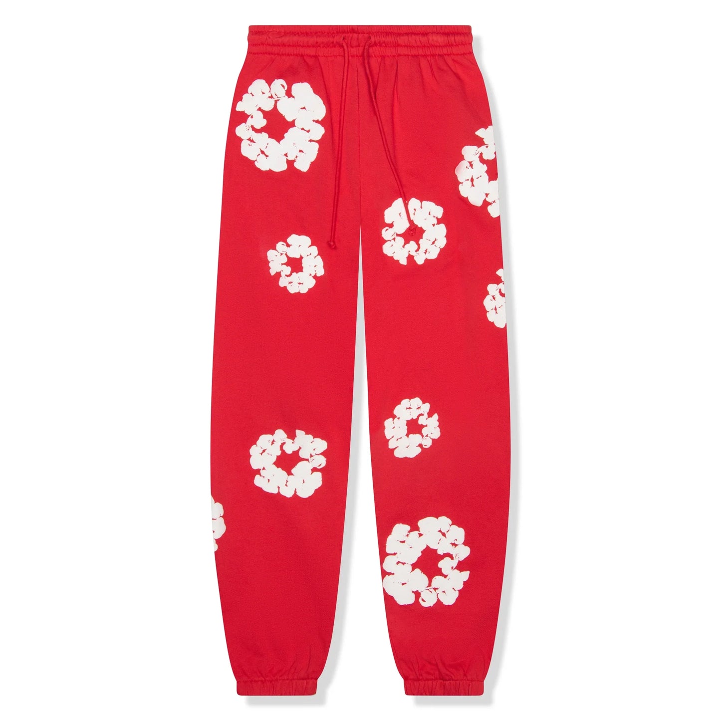 Denim Tears The Cotton Wreath Red Sweatpants