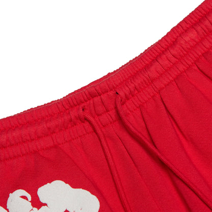 Denim Tears The Cotton Wreath Red Sweatpants