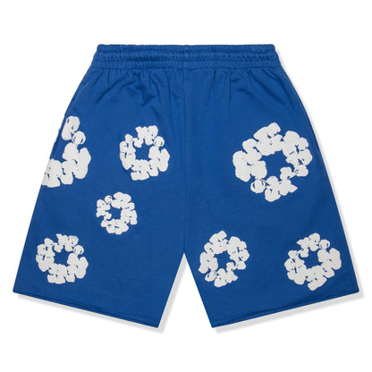 Denim Tears The Cotton Wreath Royal Blue Shorts