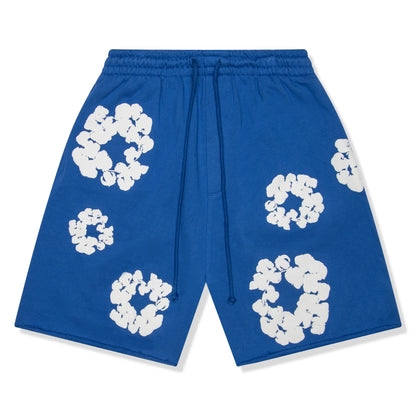 Denim Tears The Cotton Wreath Royal Blue Shorts
