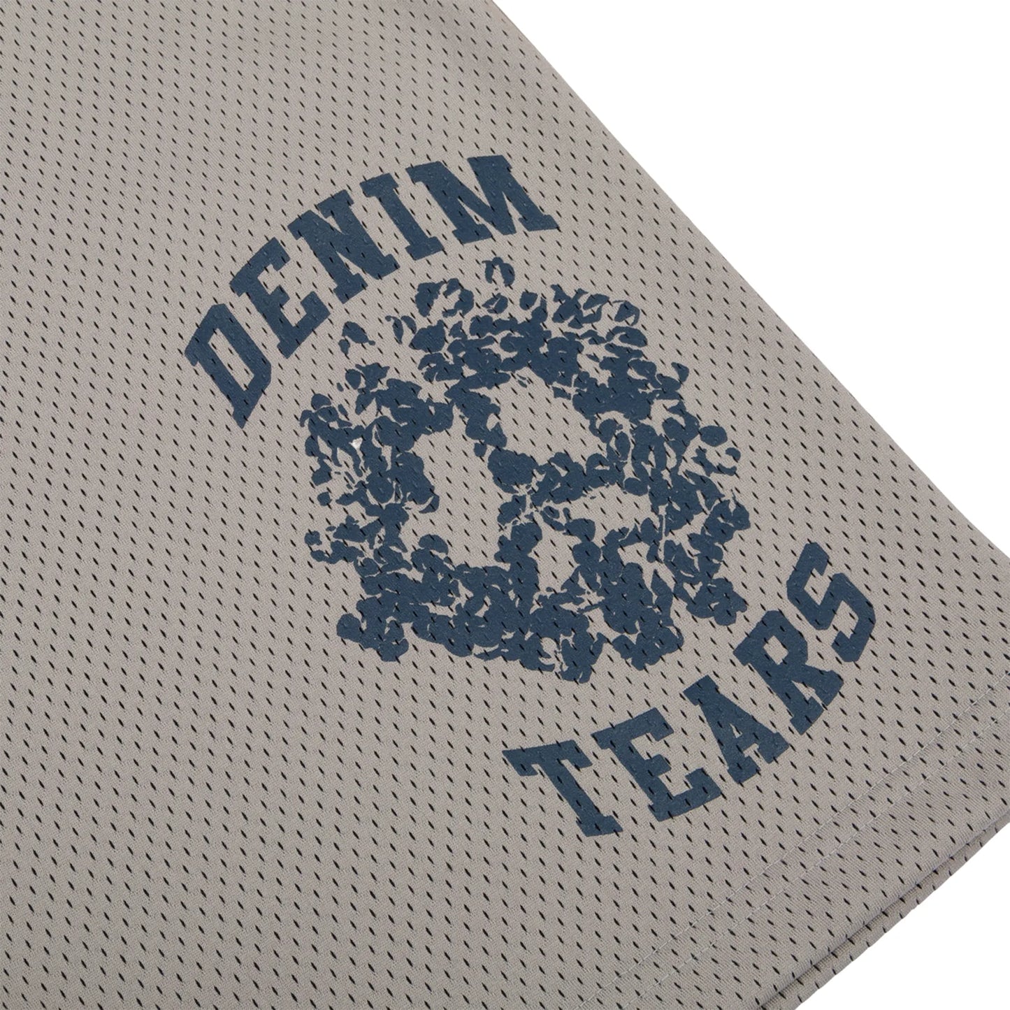 Denim Tears University Grey Mesh Shorts